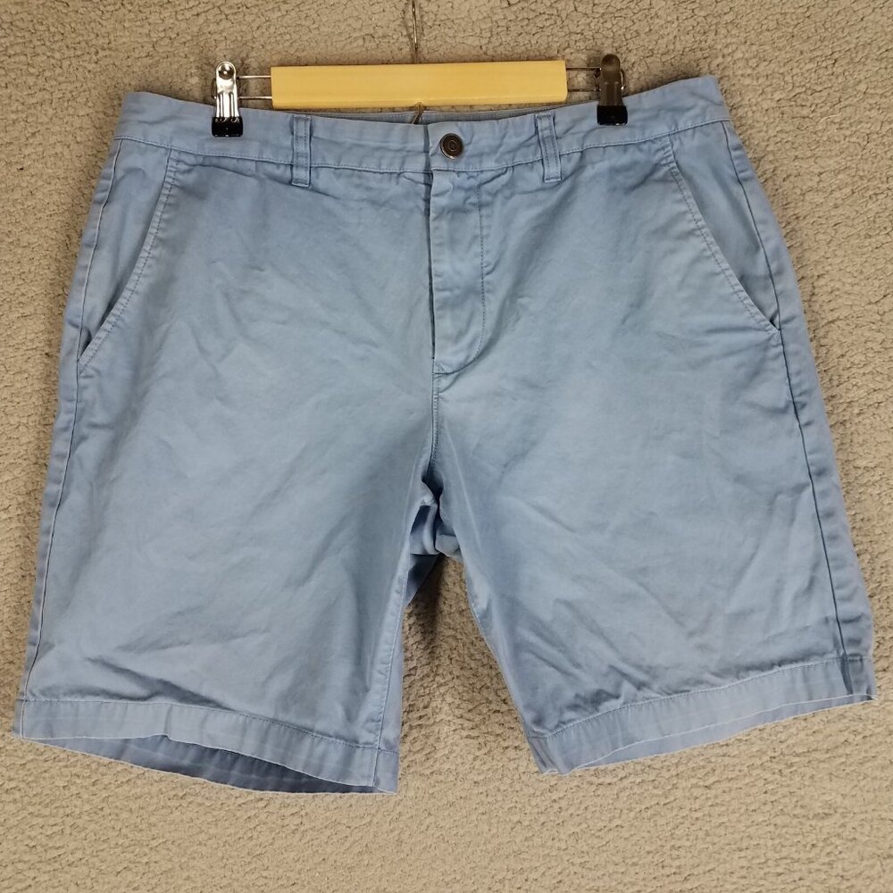 Bonobos Chino Shorts Adult 36 Blue 9" Casual Summer Golf Travel Summer Preppy